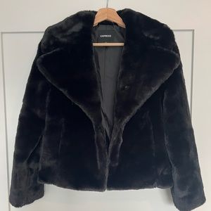 Express Jackets & coats | Express Faux Fur jacket
